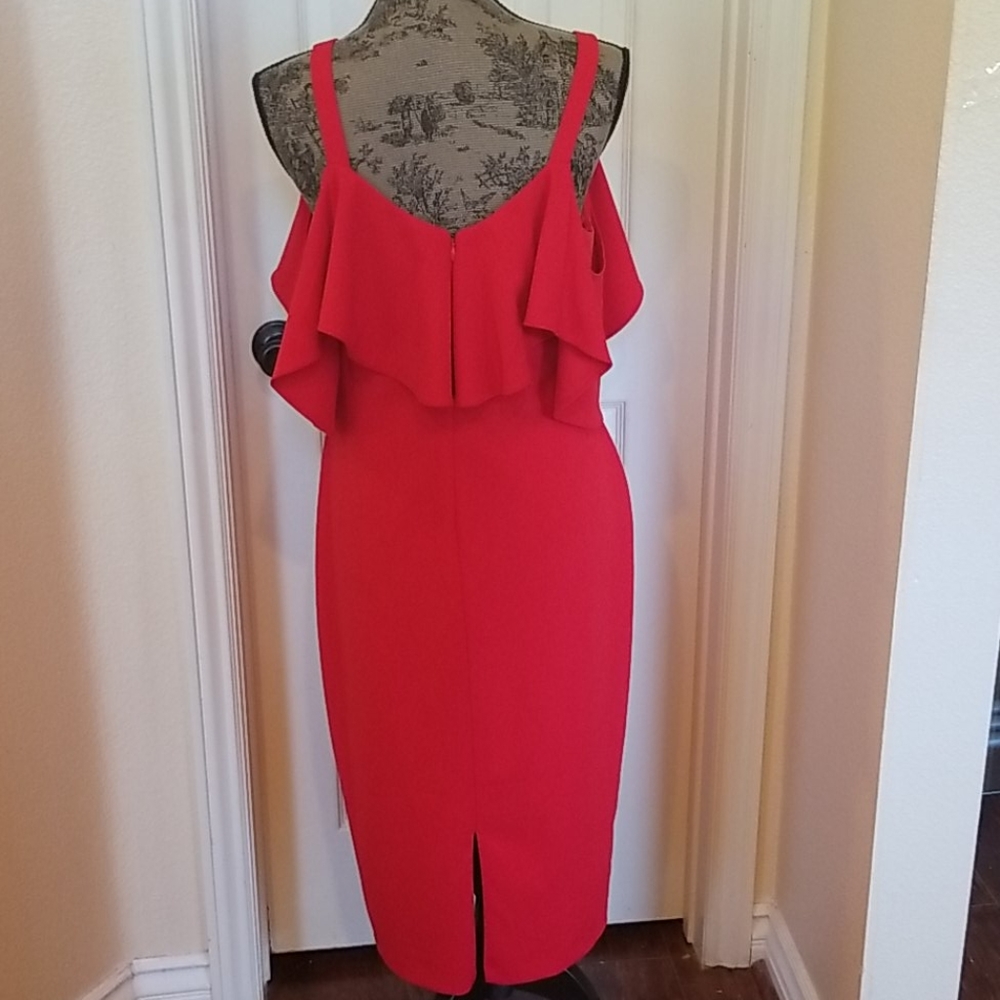 Boho Off the shoulder V-neck Dress